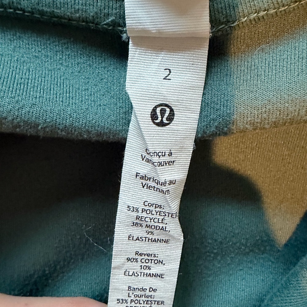 lululemon athletica green jacket 2 - Picture 2 of 2